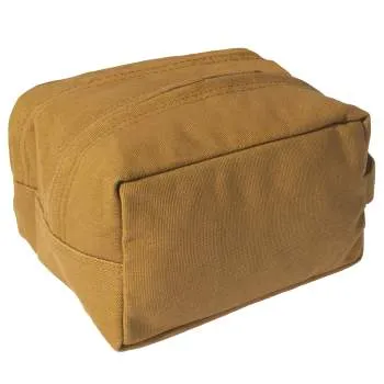 Canvas Dual Compartment Toiletry Travel Kit Bag