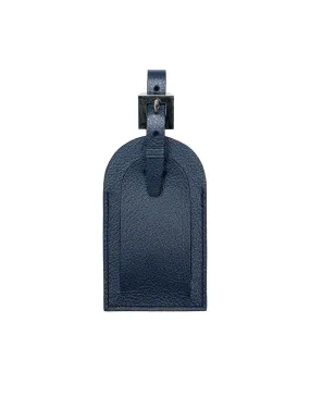 Capra Luggage Tag With Flap Marine Blue