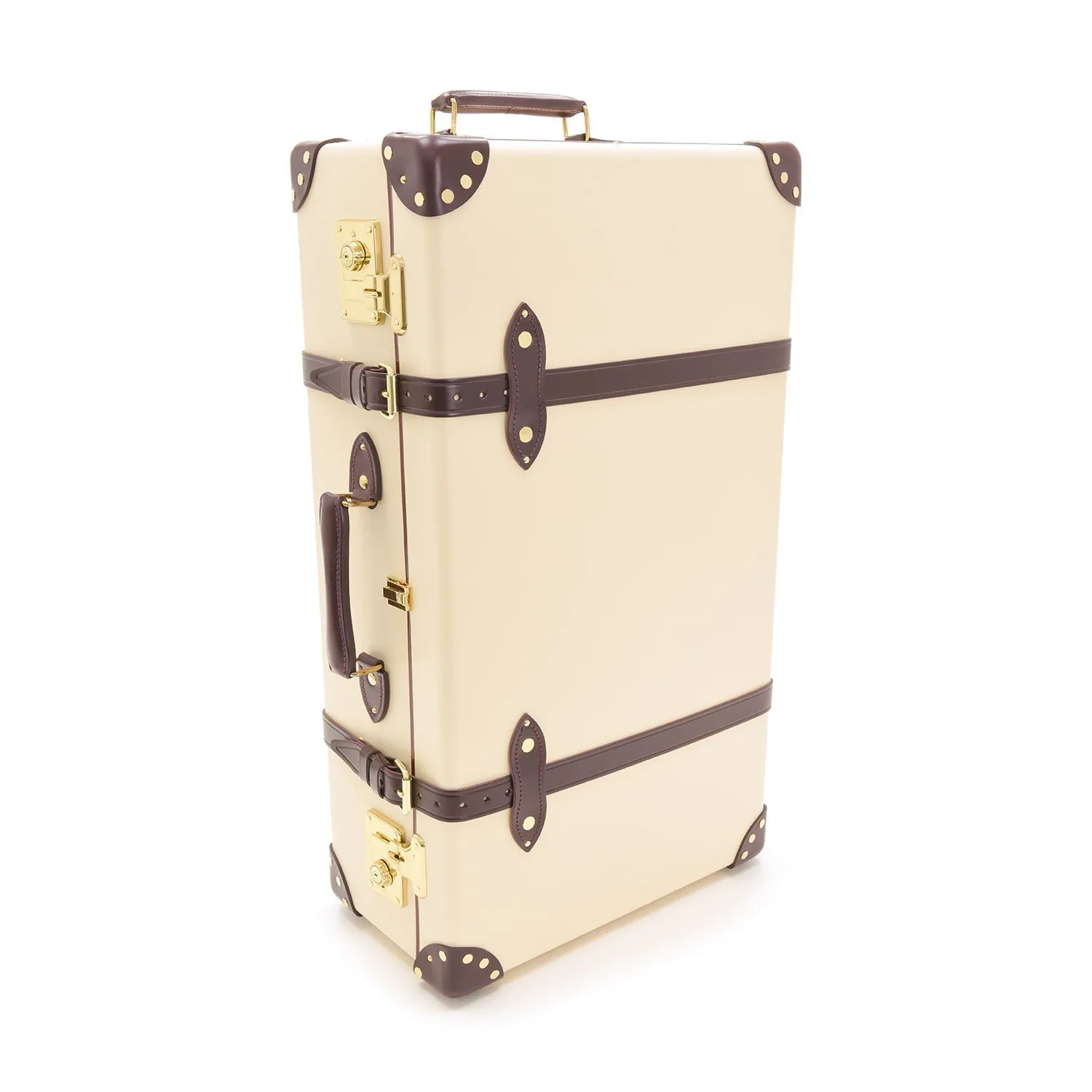 Chelsea Garden · Large Suitcase | Ivory/Burgundy