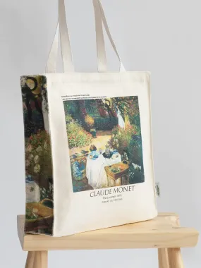 Claude Monet The Luncheon - Tote Bag