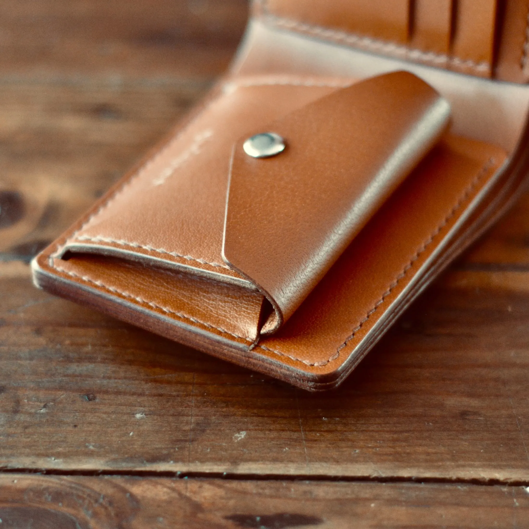 Coin Pocket Wallet No. 2 - Chestnut