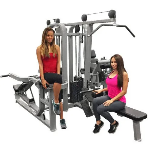 Compact 4 Stack Light Commercial Multi Gym