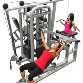 Compact 4 Stack Light Commercial Multi Gym