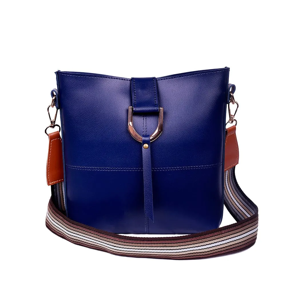 Compact Crossbody Blue