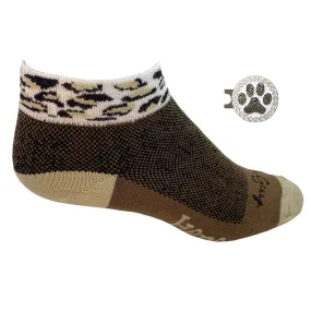 Cougar Women's Golf Sock With Ball Marker