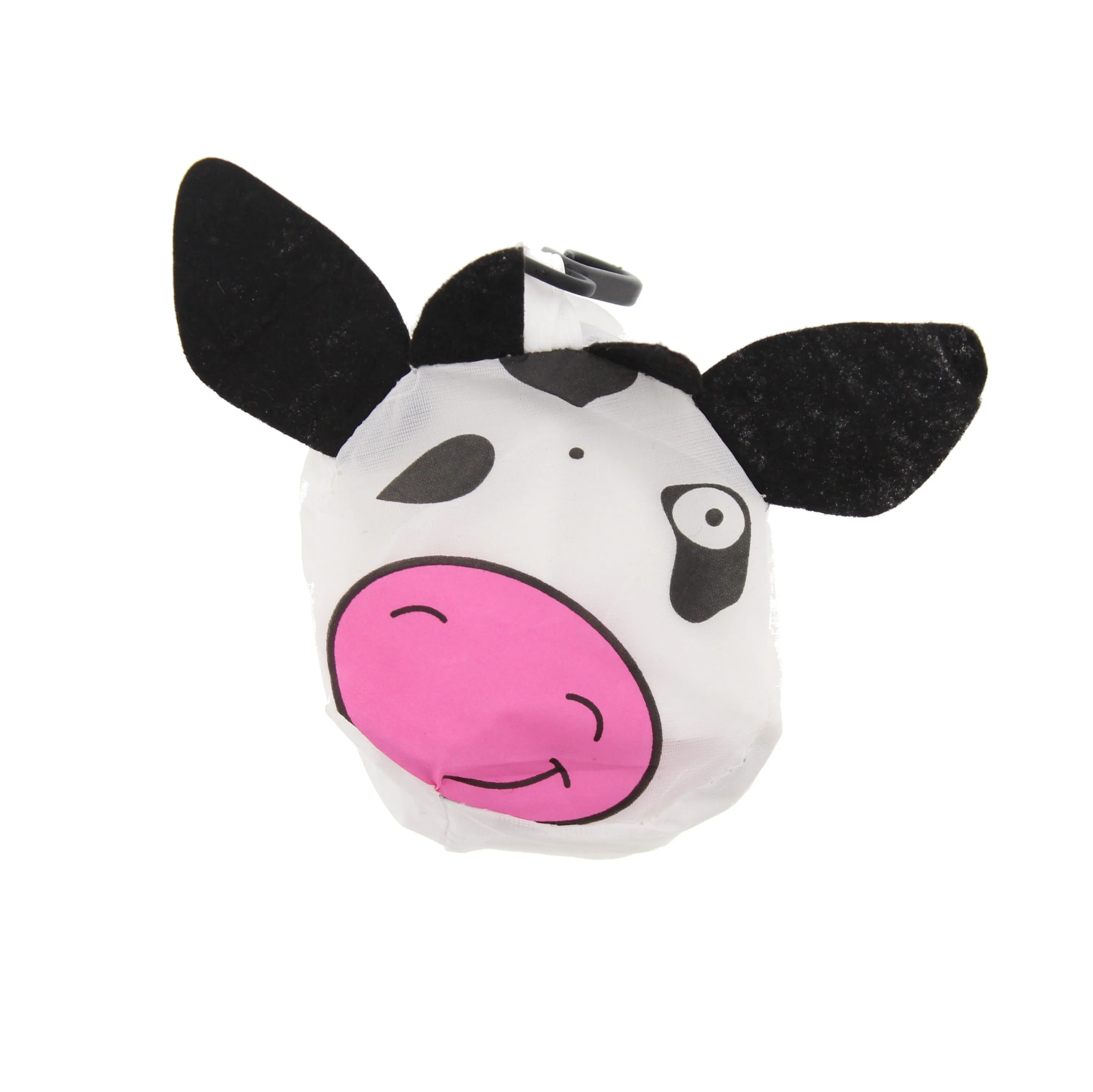 Cow Themed Shopping Bag in Cow Face Pouch