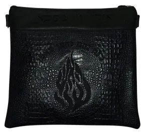 Croc Leather Tallis Tefillin bag
Fire
Breslov
<br> 640F-BK