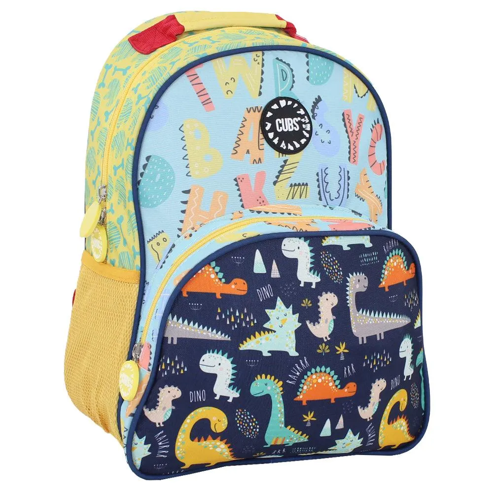 CUBS I KNOW MY ALPHABET DINO PRE-SCHOOL BACKPACK