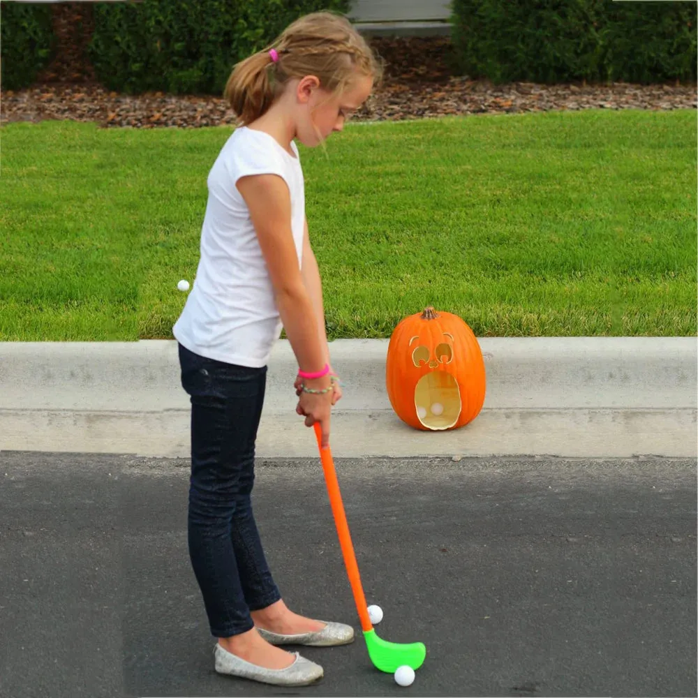 Deluxe 29-Piece Kids Golf Toy Set with Flag & Accessories for Fun Play