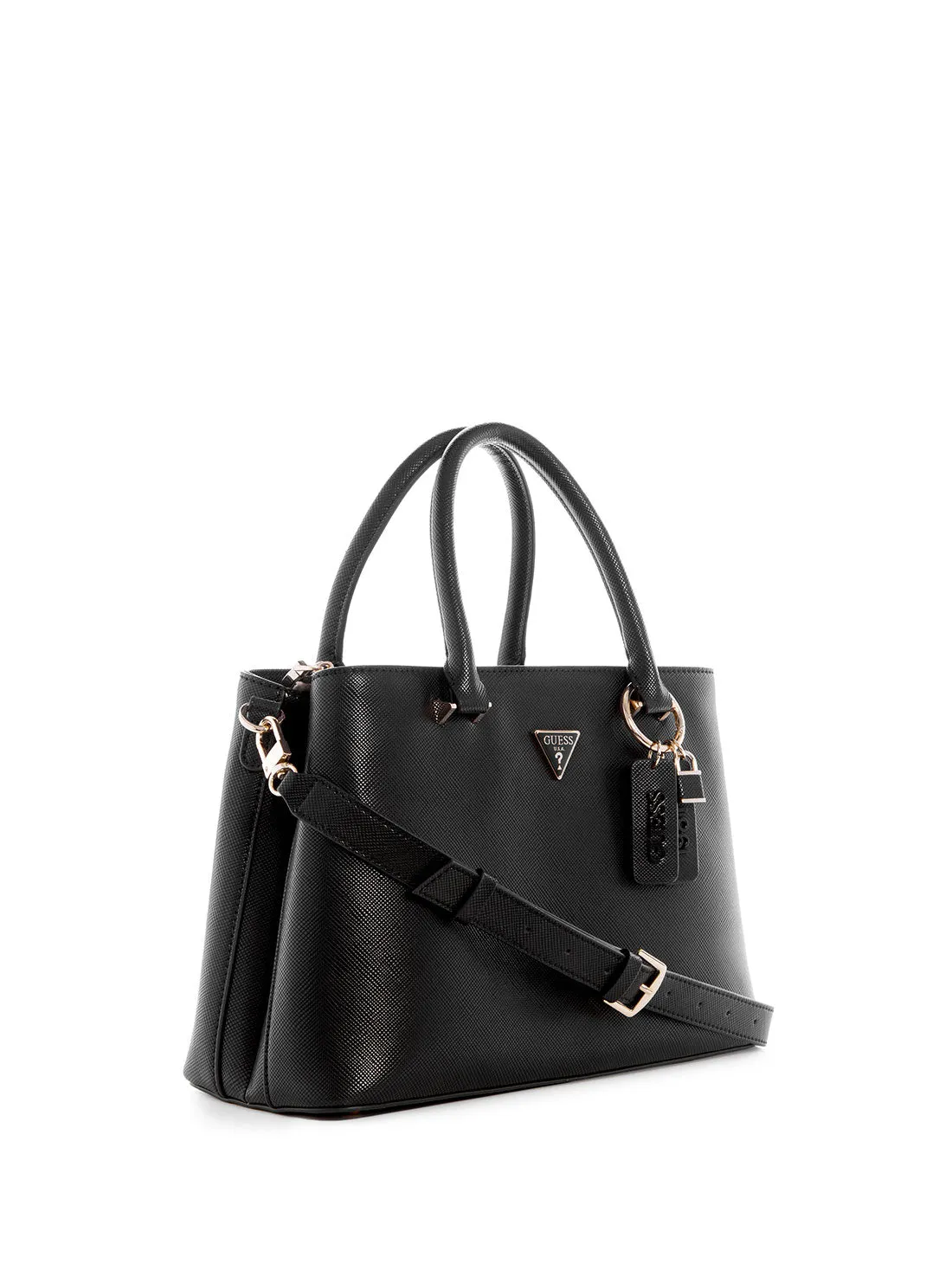 Eco Black Ivy Luxury Satchel Bag