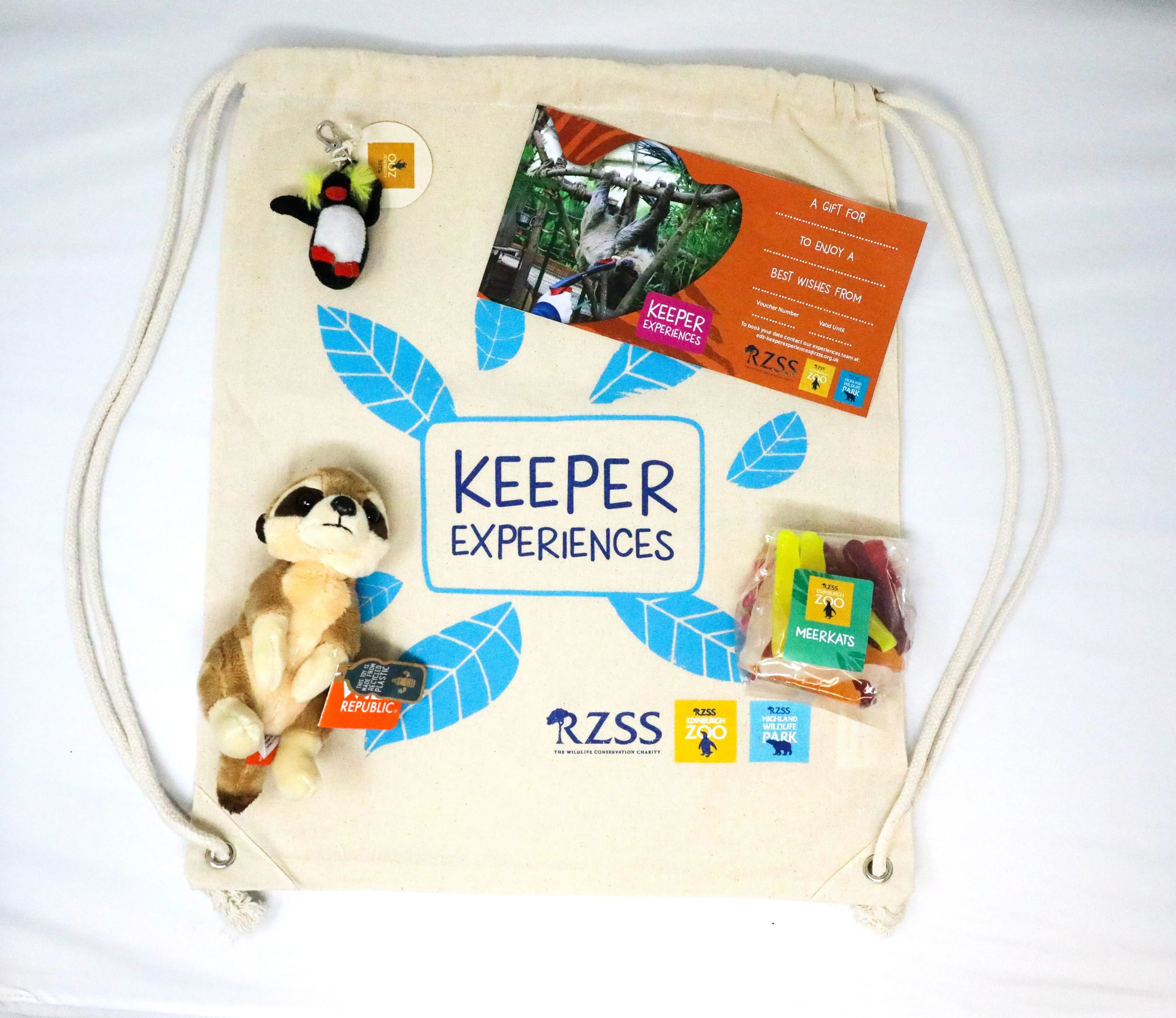 Edinburgh Zoo Keeper Experience Gift Bag