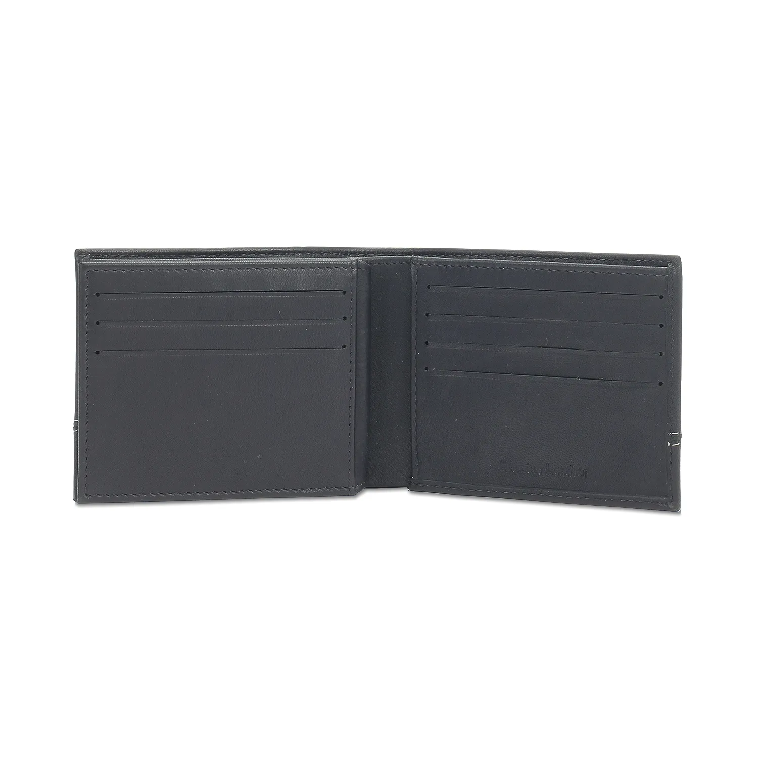 Embossed Monogram Bifold Wallet