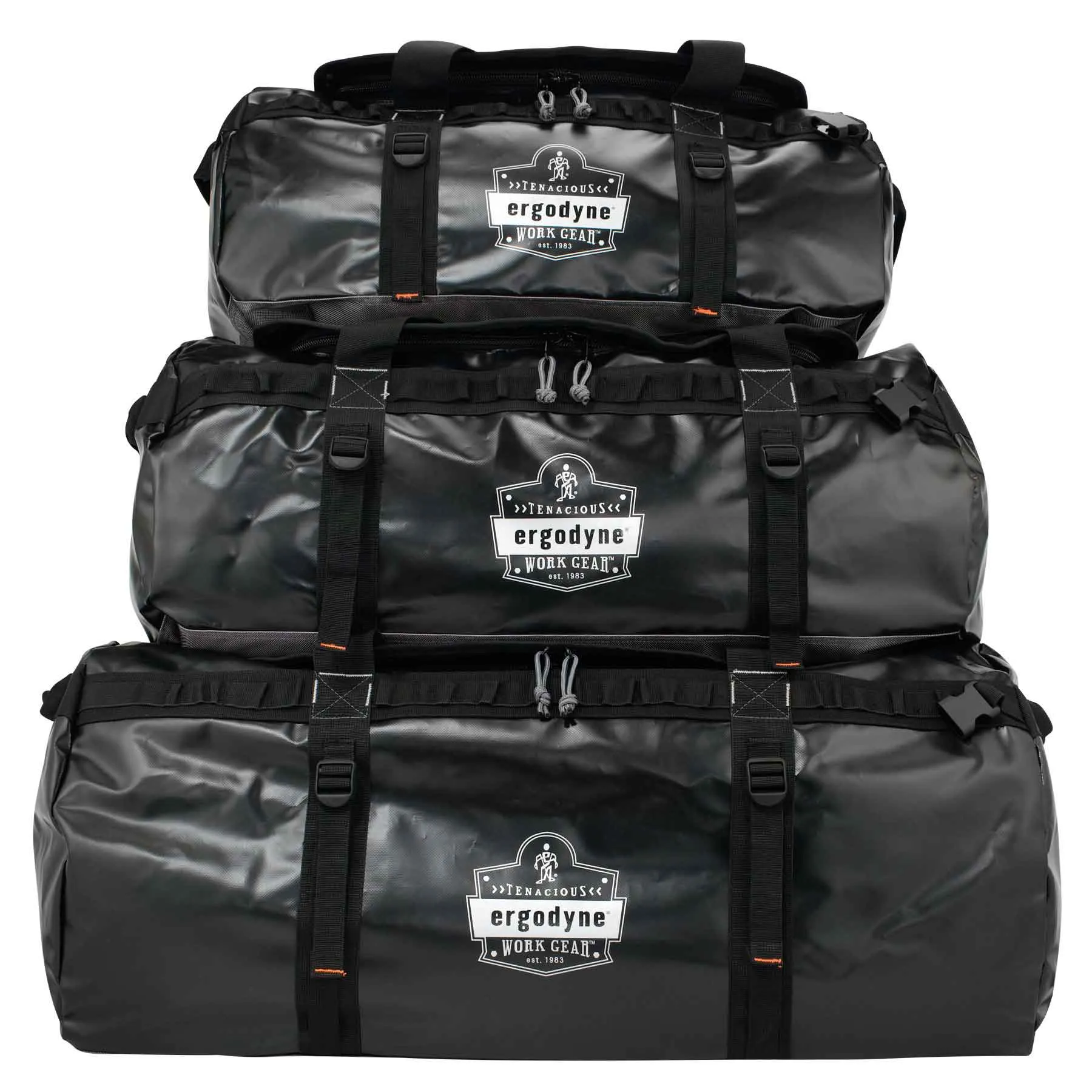 Ergodyne 13030 Arsenal 5030 Water Resistant Duffel Bag, Small, Black