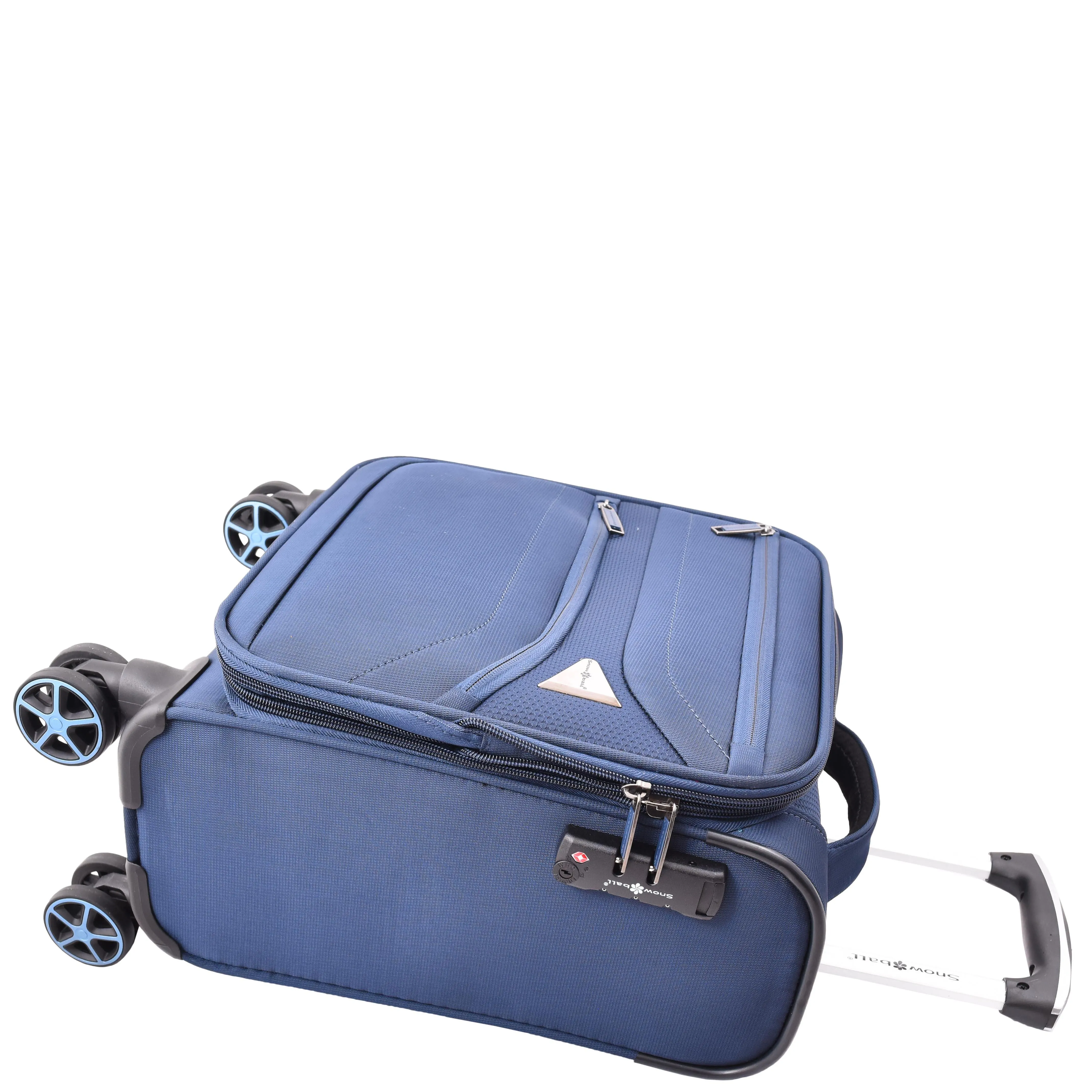 Expandable 8 Wheel Soft Luggage Japan Navy