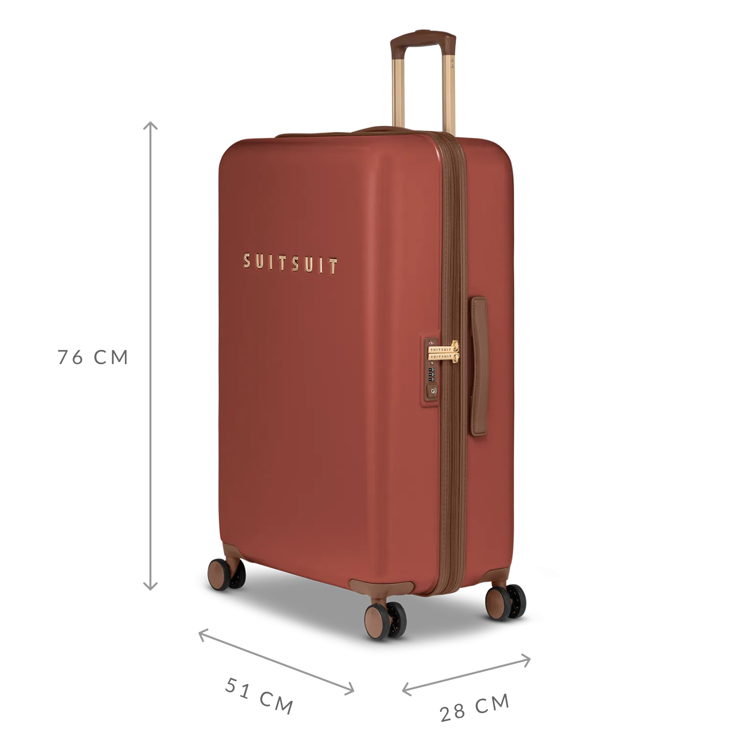 Fab Seventies - Red Ochre - Safe Travels Set (28 INCH)