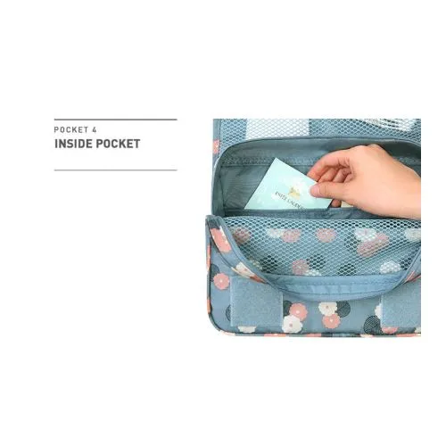 Folding Hanging Cosmetic Makeup Bag