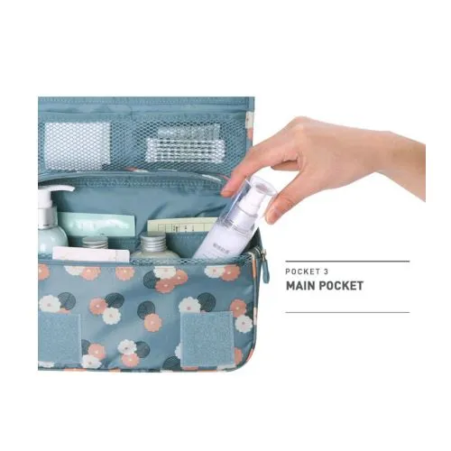 Folding Hanging Cosmetic Makeup Bag