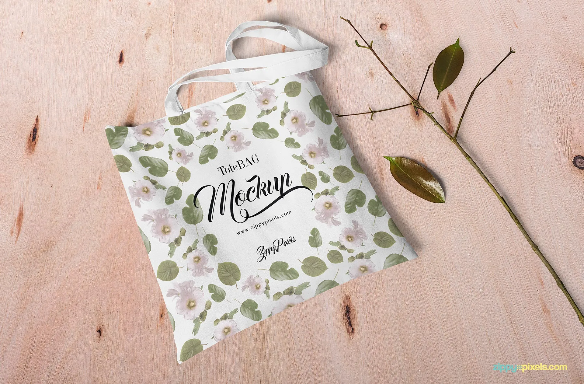 Free Customizable Canvas Bag Mockup