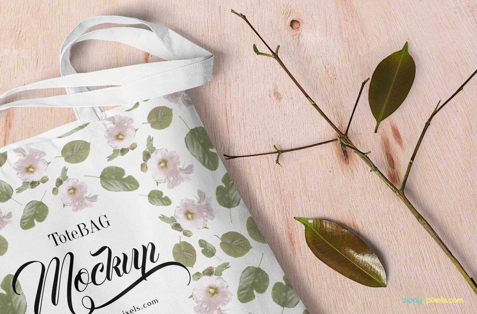 Free Customizable Canvas Bag Mockup