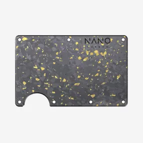 Front & Back Wallet Cover Plates (Nero/Oro)