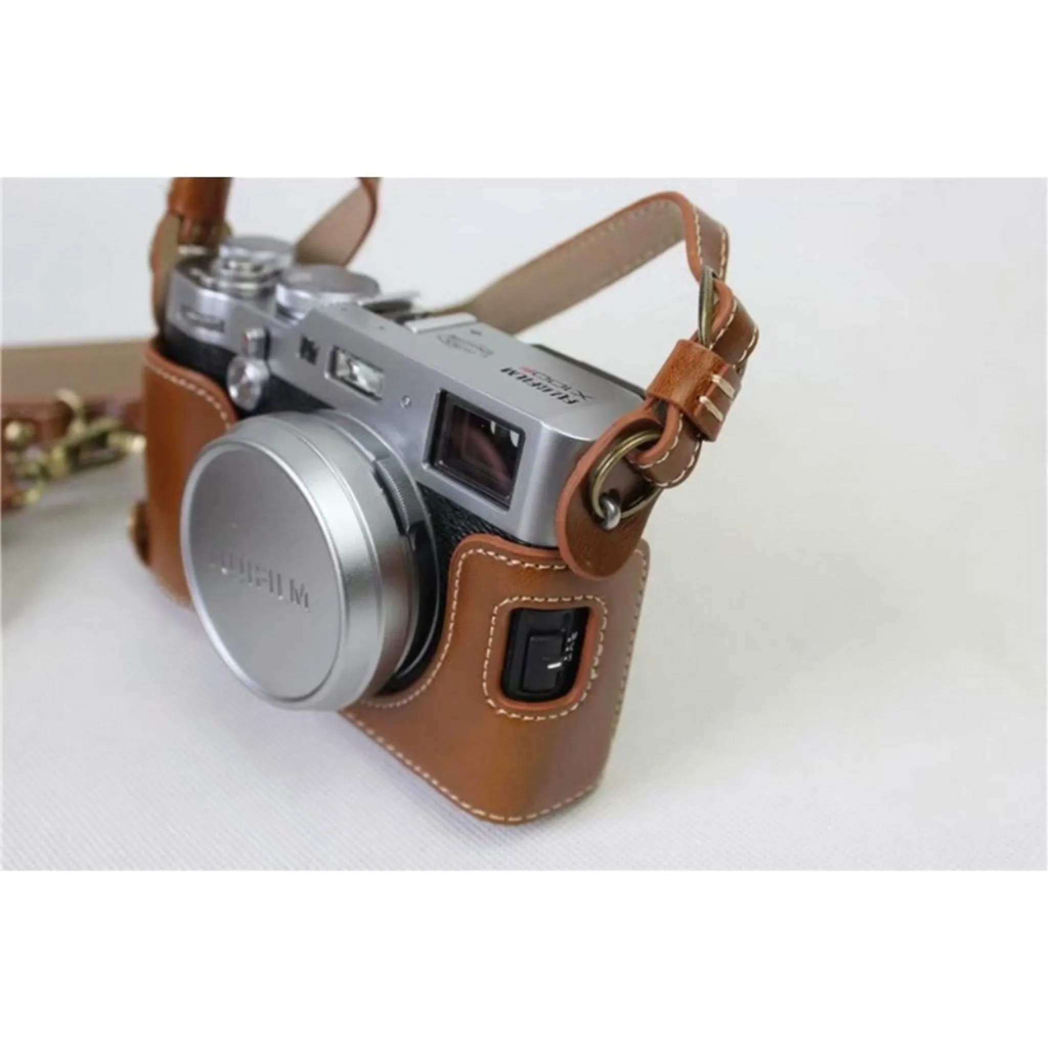 Fuji X100 / X100F / X100S leather case - Brown