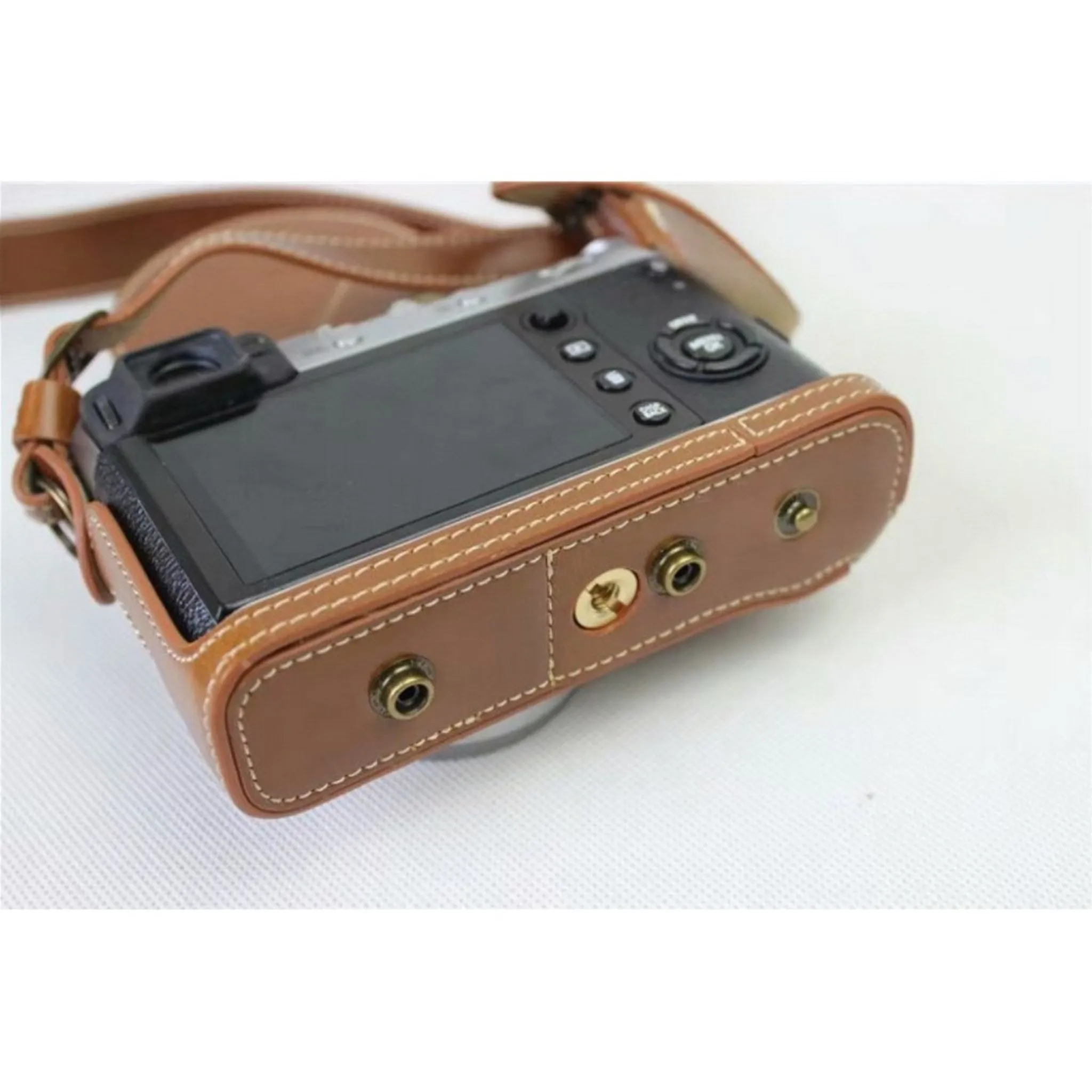 Fuji X100 / X100F / X100S leather case - Brown