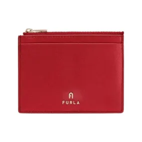 Furla Camelia Large Card Case - Rosso Veneziano