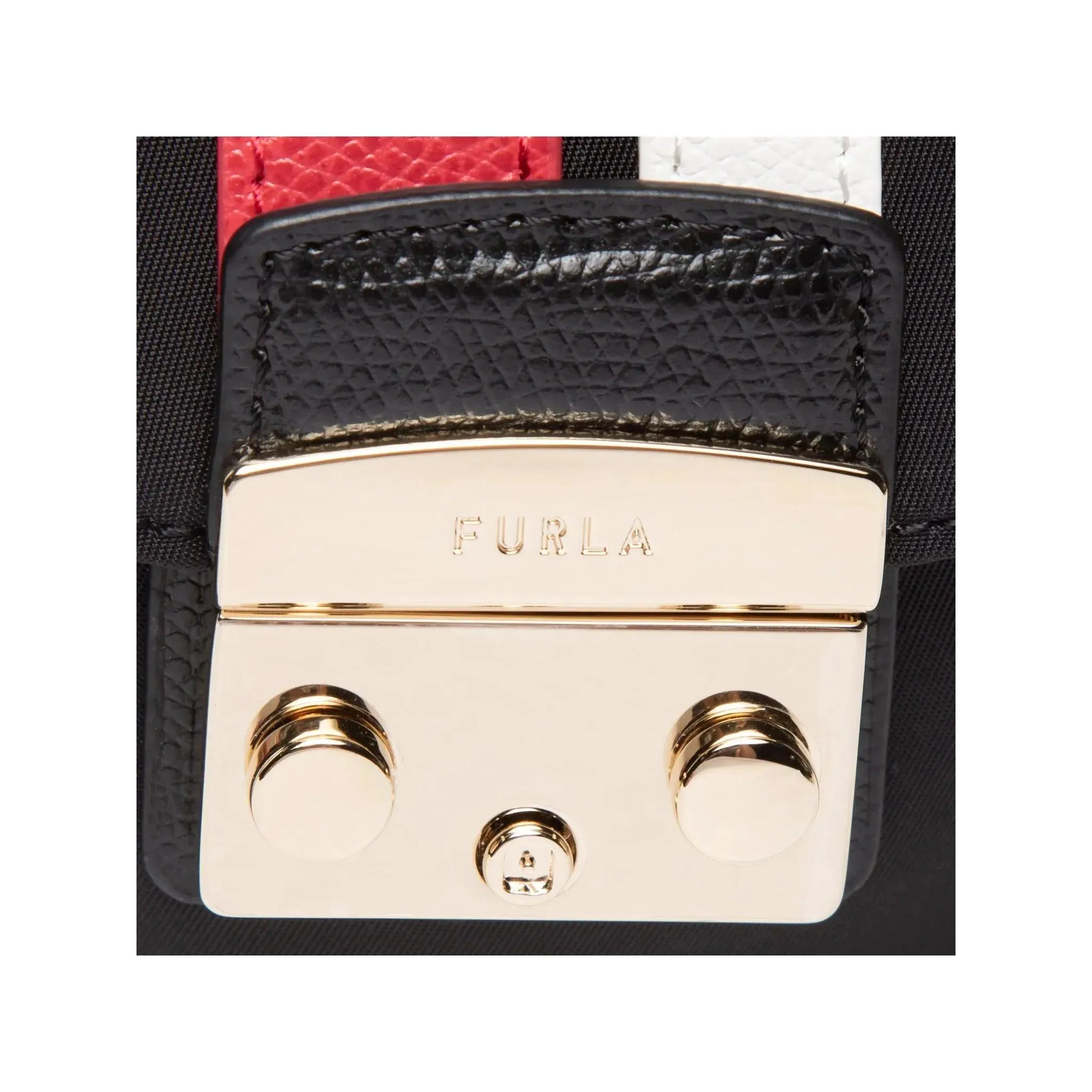 Furla Metropolis Micro Crossbody Bag - Nero Ruby Talco