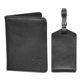 Geelong Cats PU Leather Passport Holder and Luggage Tag