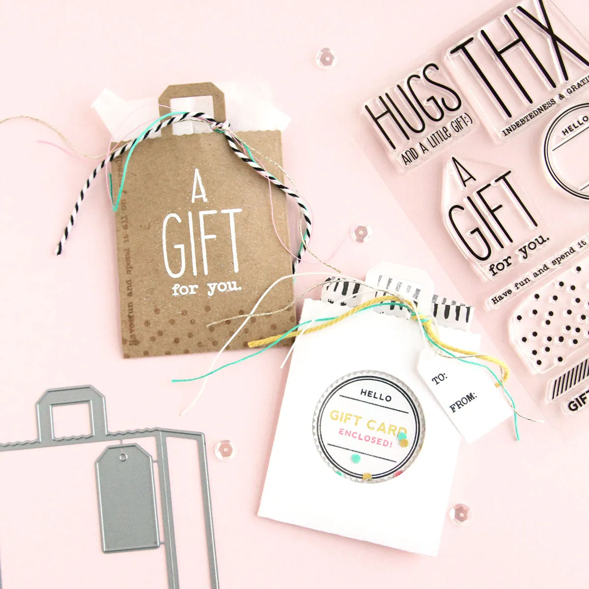 Gift Bag & Tags Dies