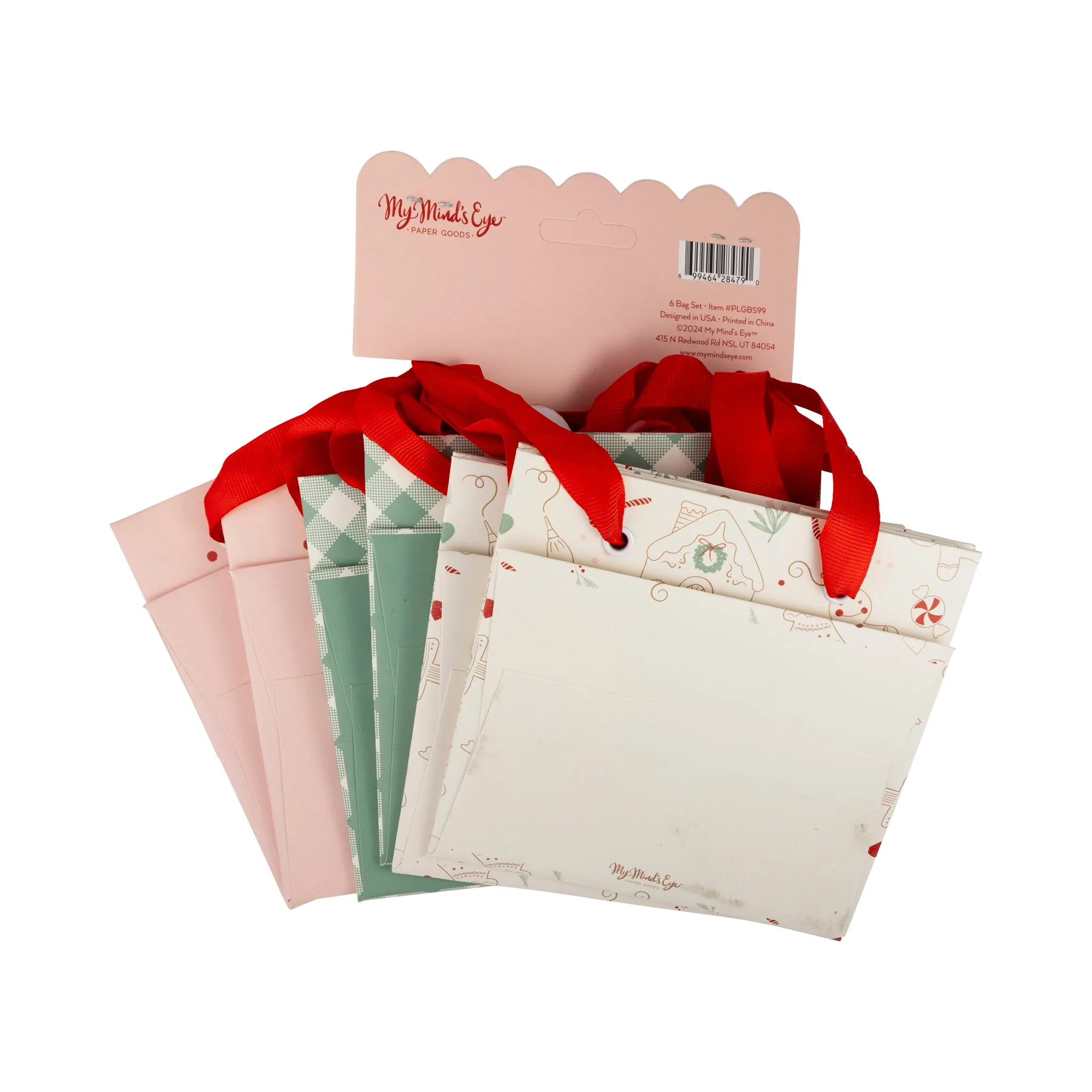 Ginger and Cane Gift Bag Set