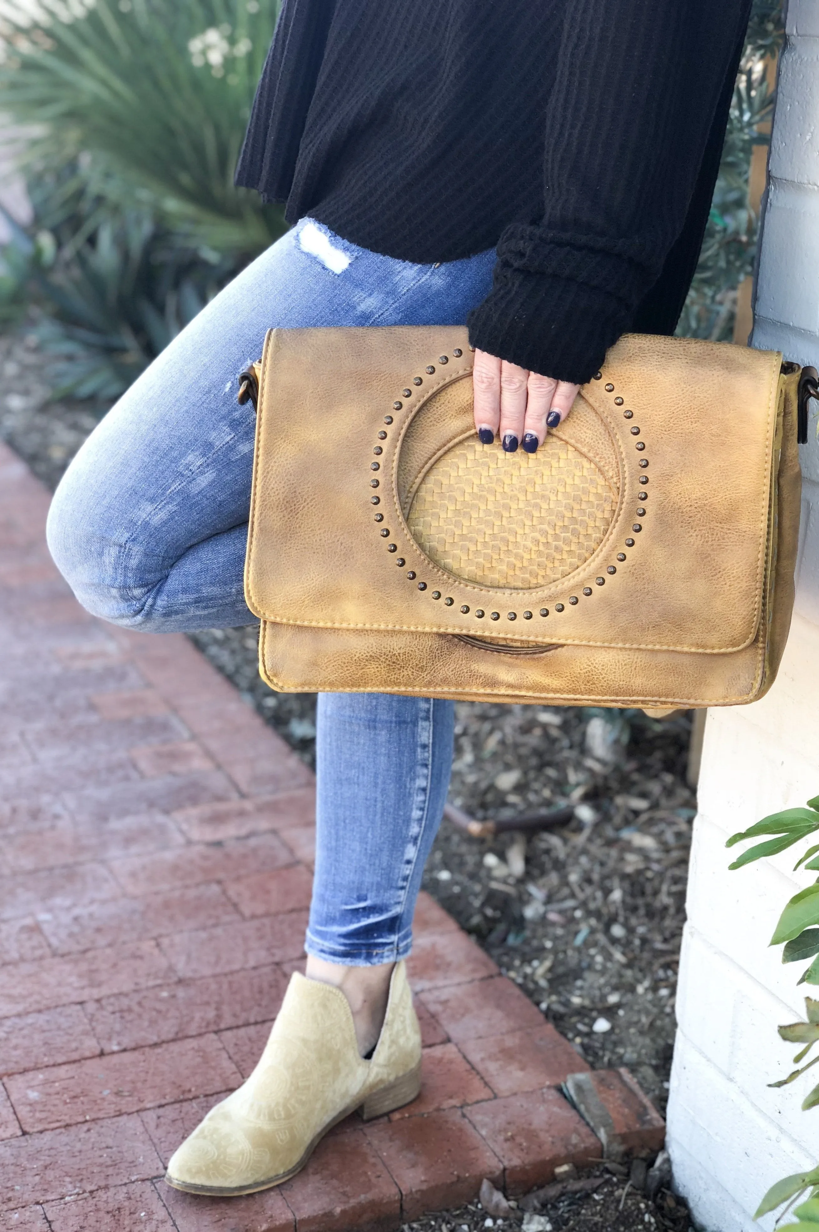 Glam Crossbody Mustard