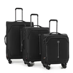 Goby London Carry-On Luggage Suitcase 3Pcs Sets On Wheels Oxford Luggage 3005