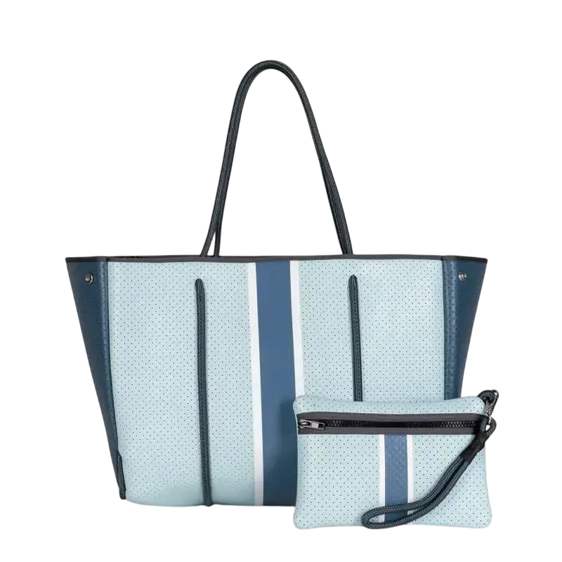 HA Bag Grayson AZURE Neoprene Tote