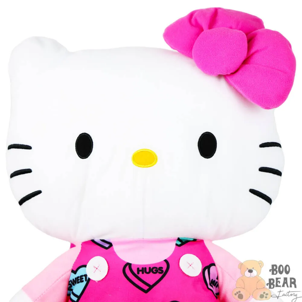 Hello Kitty Plush Backpack with Heart Shaped Prints | $29.99 |  Boo Bear