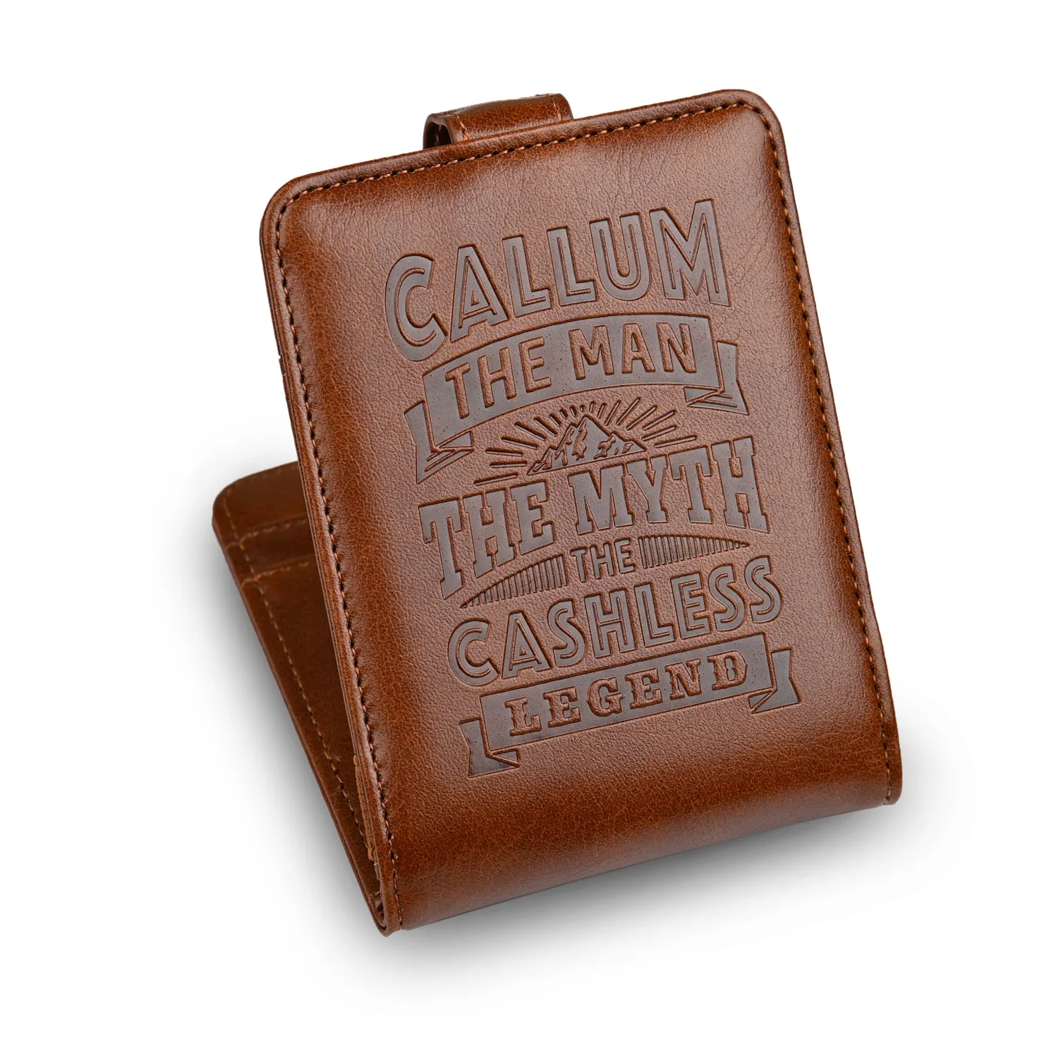 History & Heraldry Personalised RFID Wallet - Callum