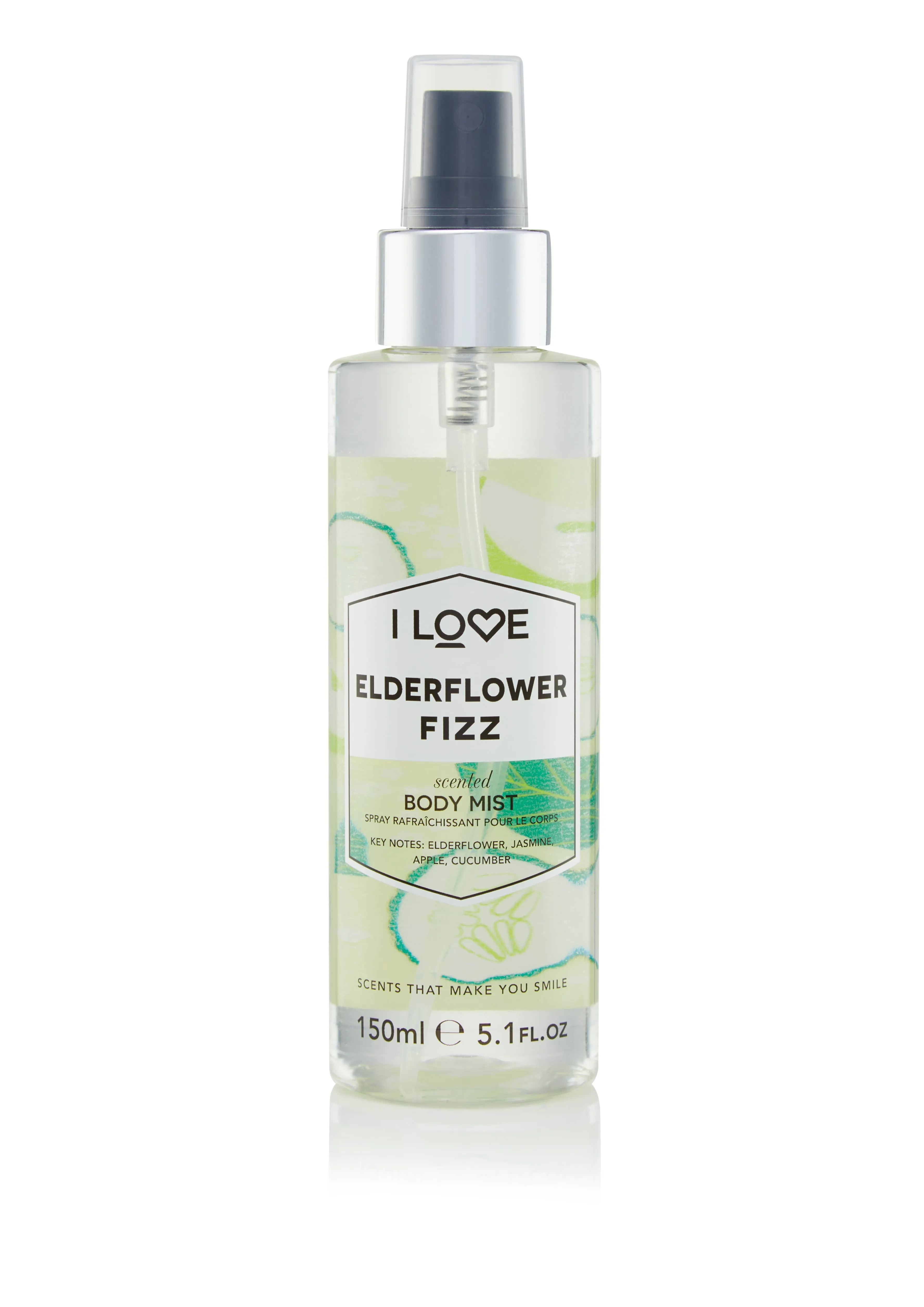 I Love Signature Body Mist 150ml Elderflower Fizz