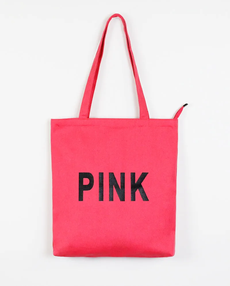 IC GURL - Color Word Cotton Eco Bag