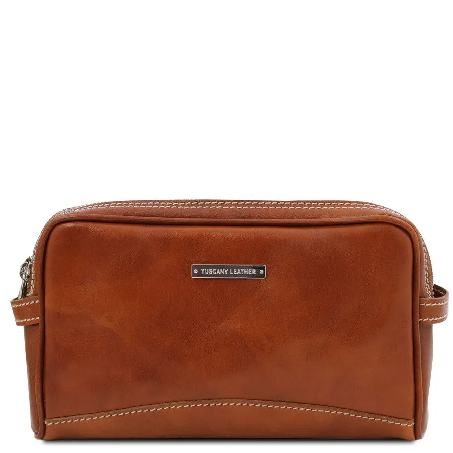 Igor Leather Toiletry Bag