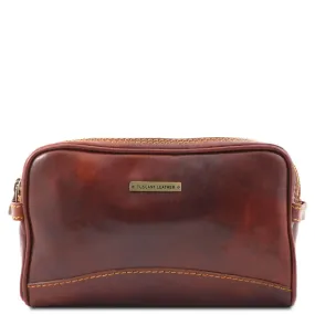 Igor Leather Toiletry Bag