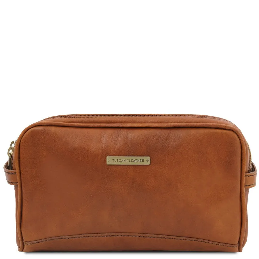 Igor Leather Toiletry Bag