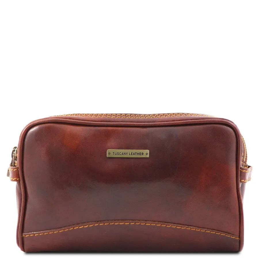 Igor Leather Toiletry Bag