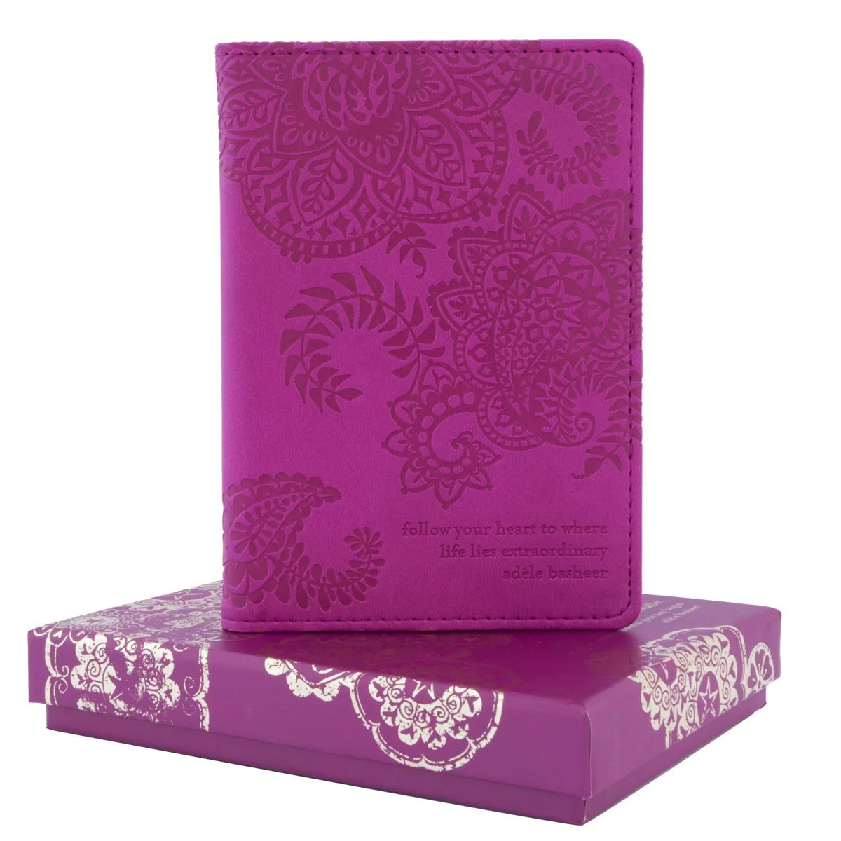 Intrinsic - Plum Cherry Purple Passport Wallet