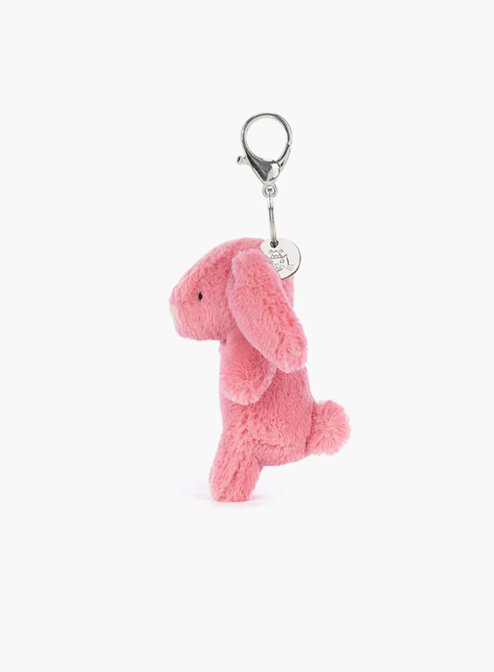 Jellycat Bashful Bunny Pink Bag Charm