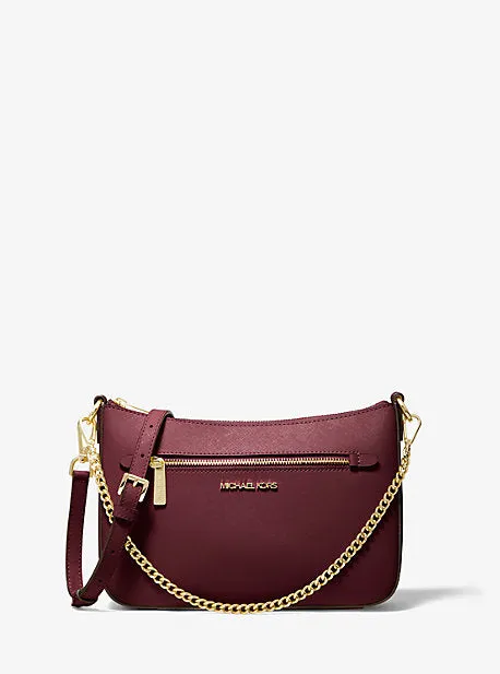 Jet Set Small Saffiano Leather Chain Crossbody Bag