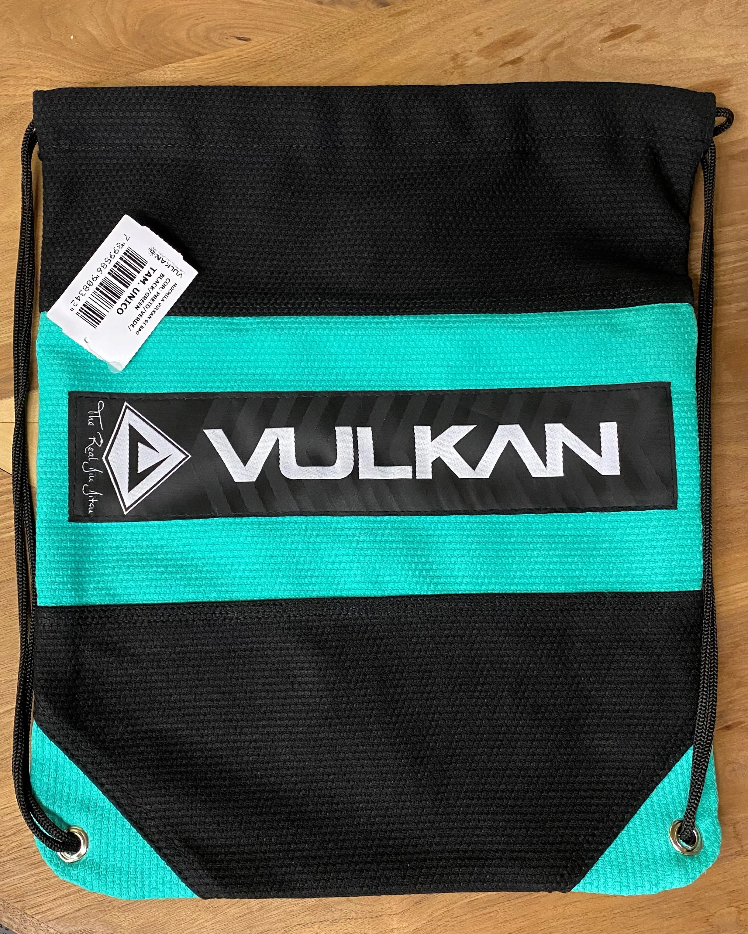 Jiu Jitsu Gi Bag Black & Aqua Green