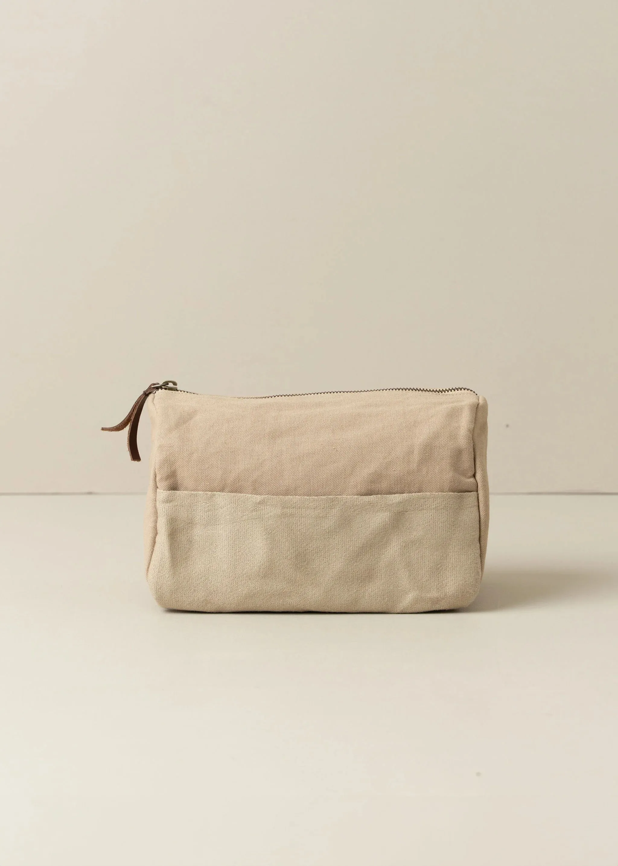 Journey Toiletry Canvas Bag Clay