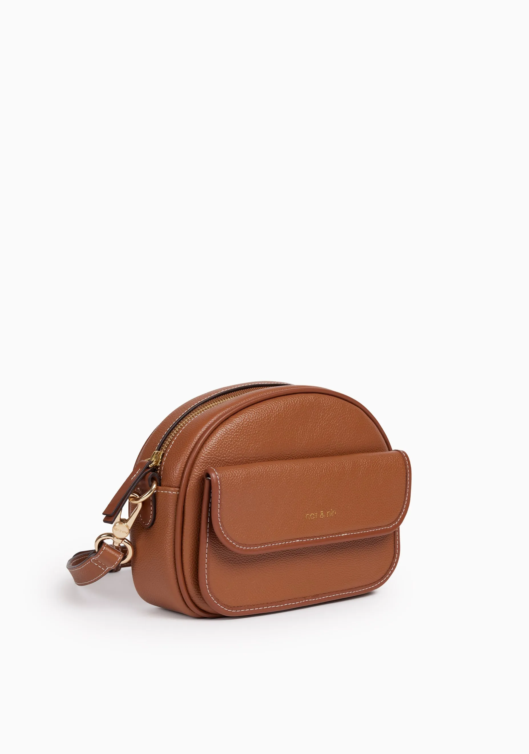 Judy Leather Bag_Hazelnut