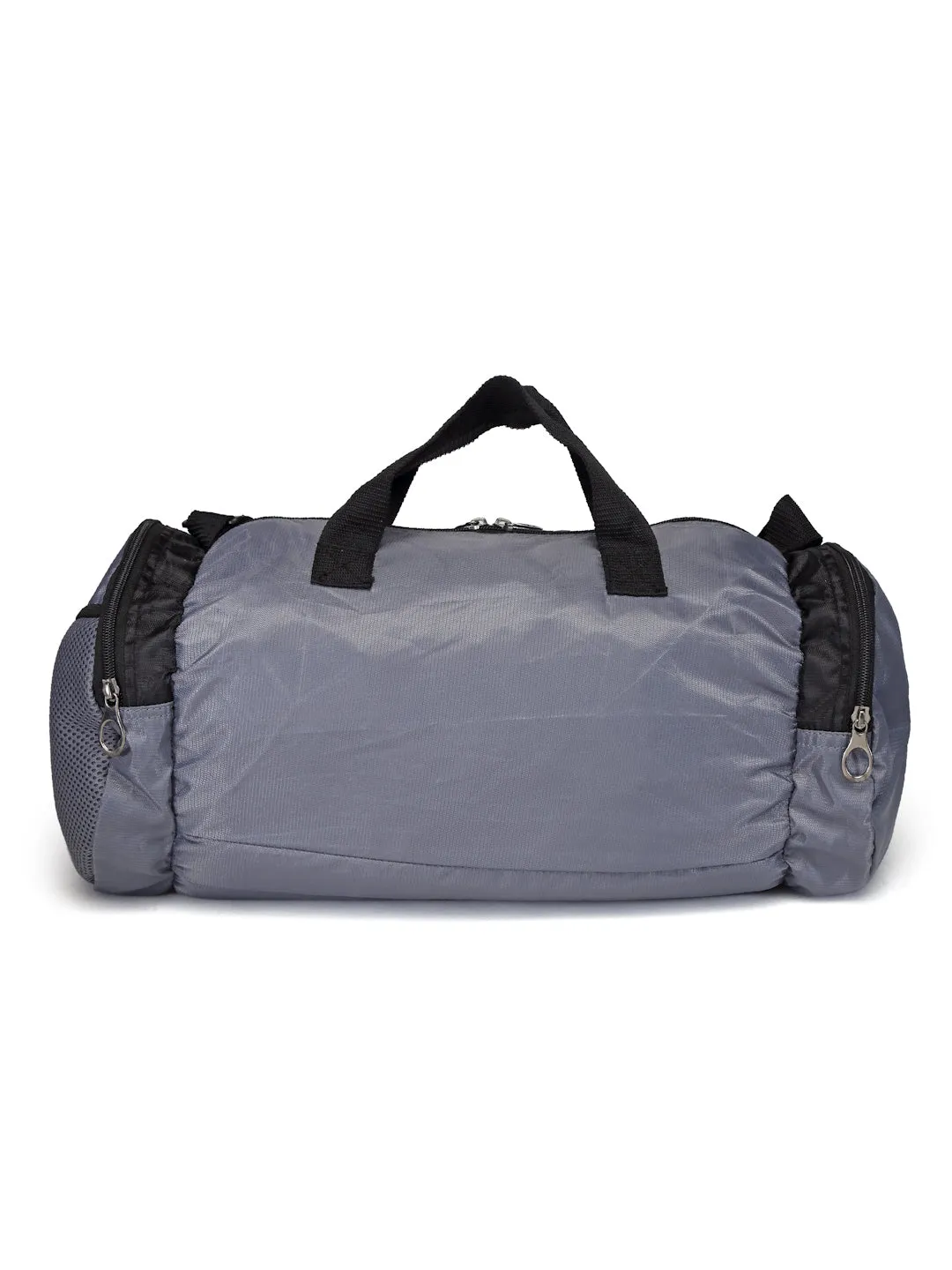 JUMP USA Unisex Grey Black Solid Training Duffel Bag