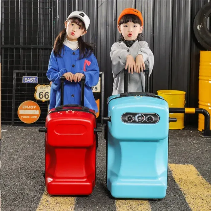 Kids Rolling Scooter Suitcase